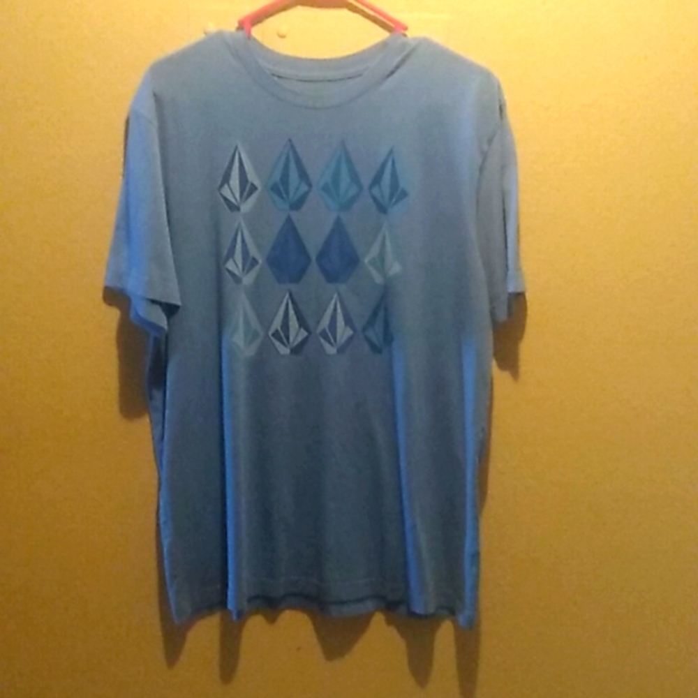 Volcom Light Blue T-Shirt.